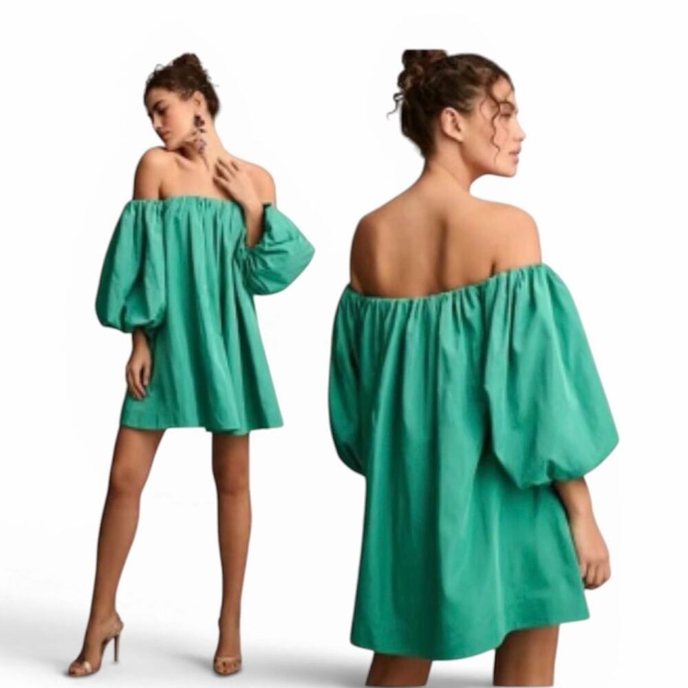 Anthropologie Mare Mare off the Shoulder Mini Dress